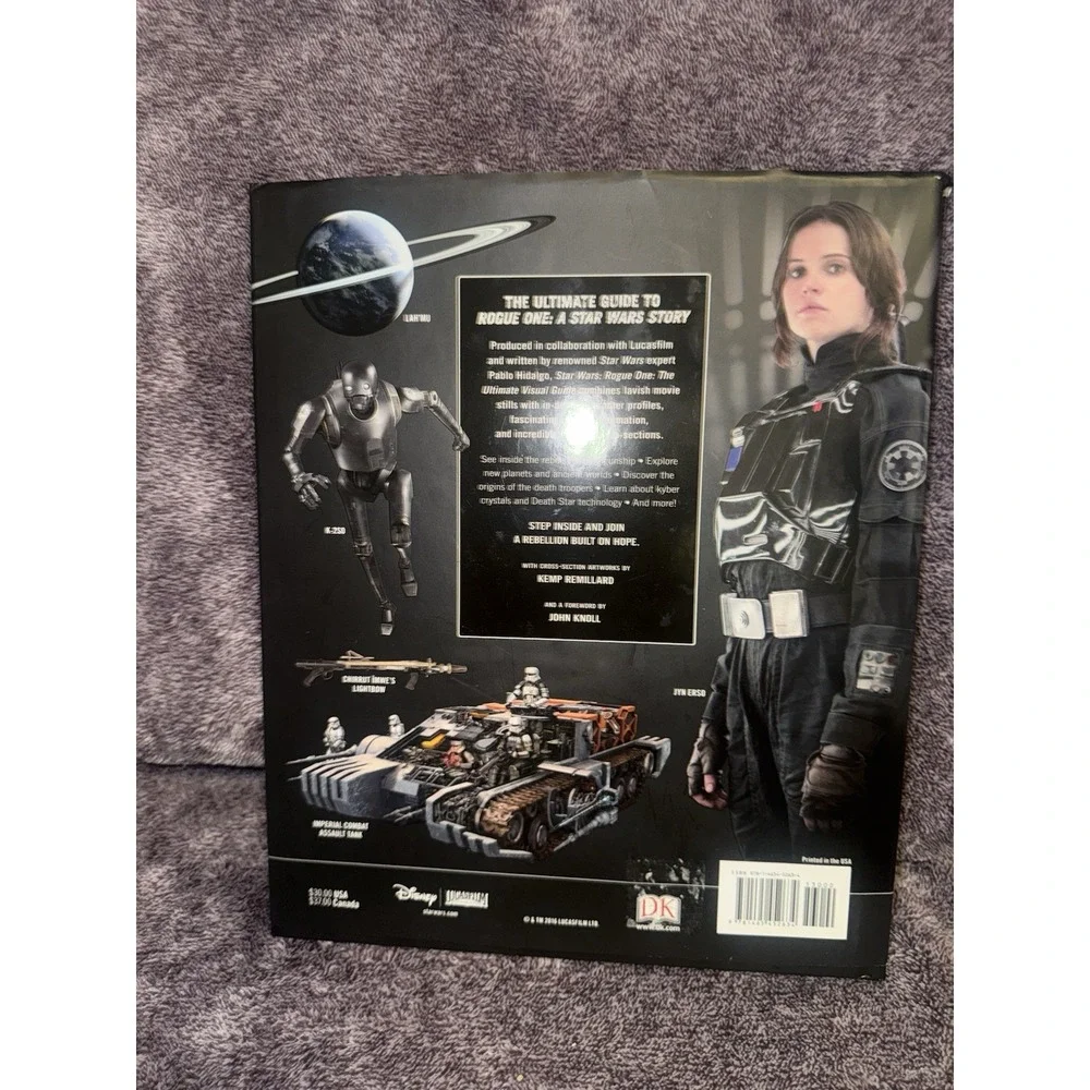 Star Wars: Rogue One: the Ultimate Visual Guide by Pablo Hidalgo (2016, Hardcove